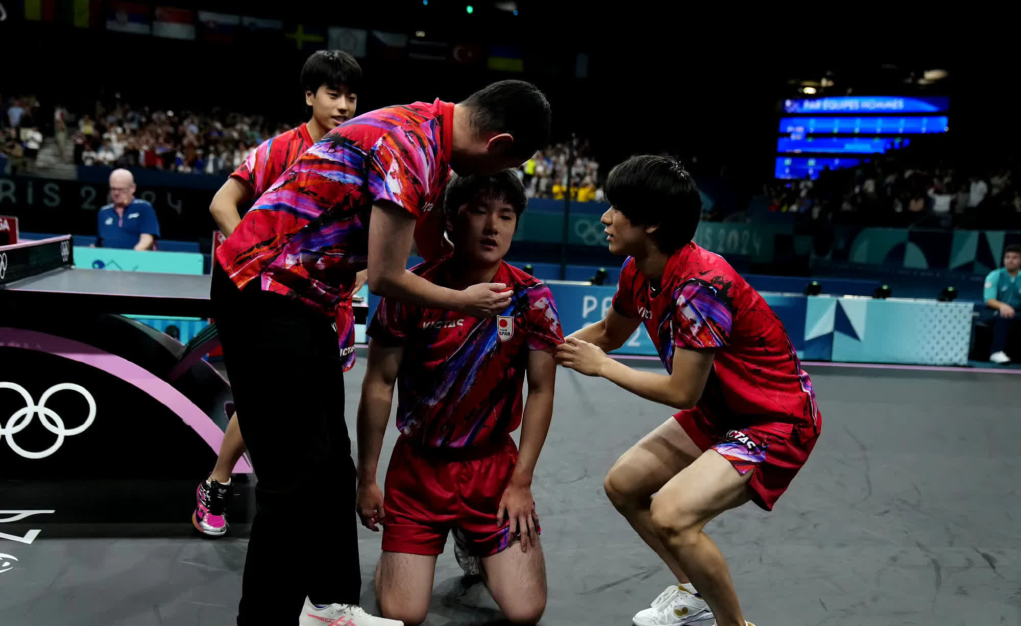 瑞典乒乓球队绝杀奥地利乒乓球队，张本智和惊艳世界