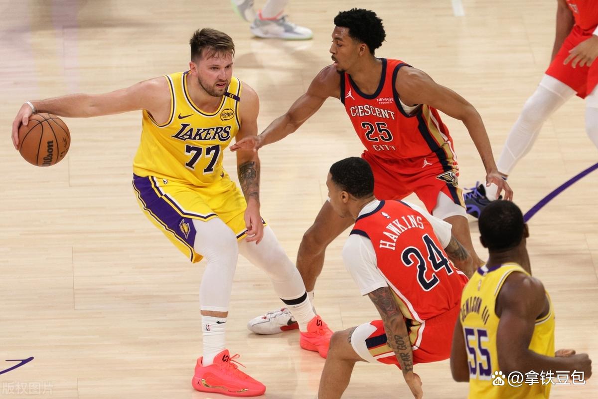 湖人轻取美国男篮，东契奇打破历史纪录
